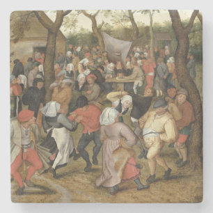 The Wedding Feast Stone Coaster