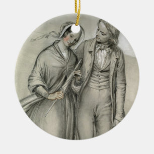 The Wedding Morning - The departure, c.1846 Ceramic Tree Decoration