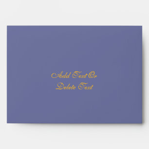 The Wedding of Elegance: Blueberry and Sunshine Envelope