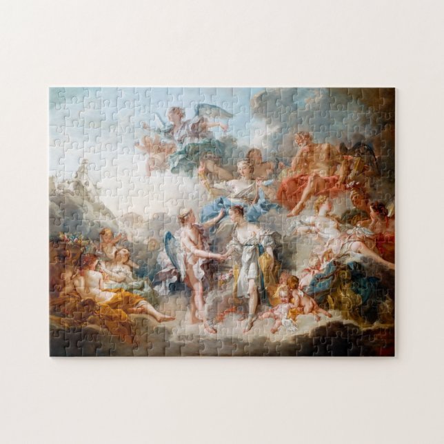 The Wedding of Psyche and Amour Francois Boucher Jigsaw Puzzle (Horizontal)