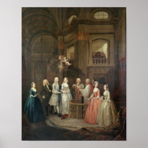 The Wedding of Stephen Beckingham and Mary Cox Poster