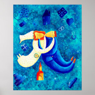The Wedding Painting Contemporary Art Print