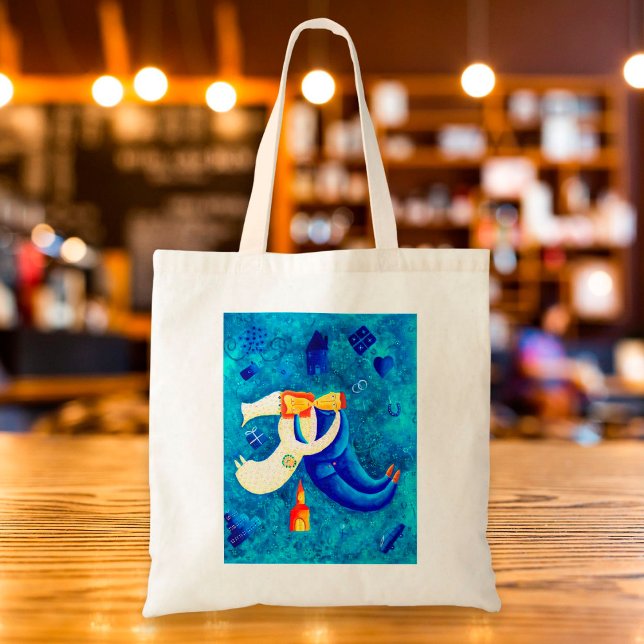 The Wedding Painting Contemporary Art Tote Bag (Creator Uploaded)