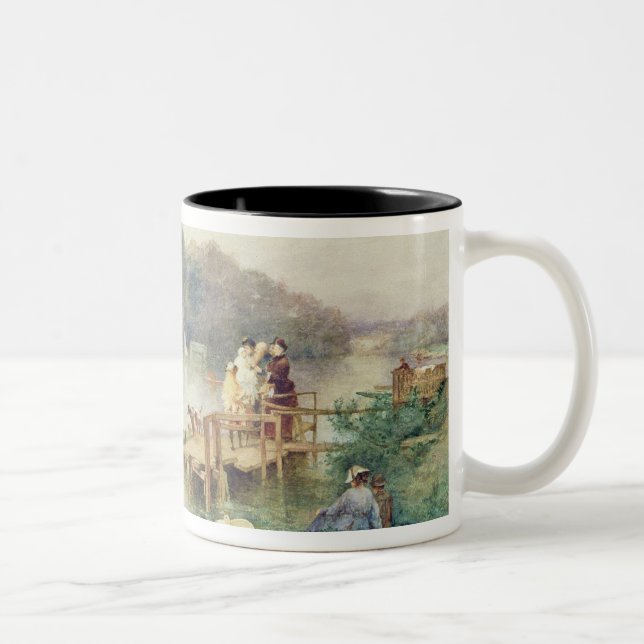 The Wedding Party Two-Tone Coffee Mug (Right)