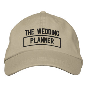 The Wedding Planner Headline Embroidery Embroidered Hat
