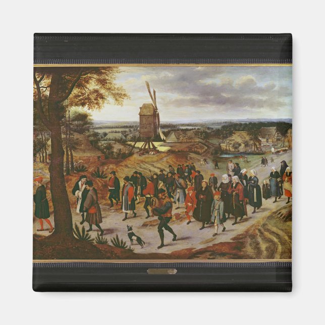 The Wedding Procession Magnet (Front)