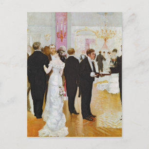 The Wedding Reception, c.1900 Postcard