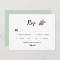 The Wedding Sign Says Rustic Doodle Floral