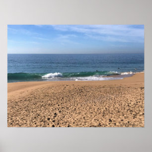 The Wedge, Newport Beach, California Poster