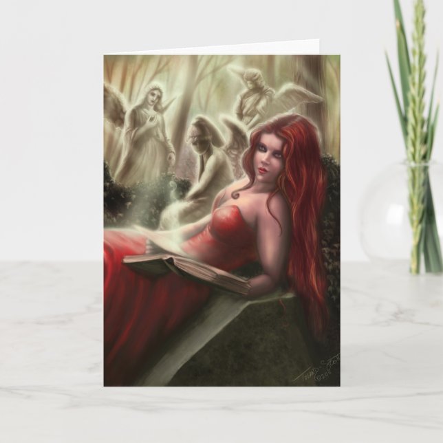 The Weeping Angels Greeting Card (Front)