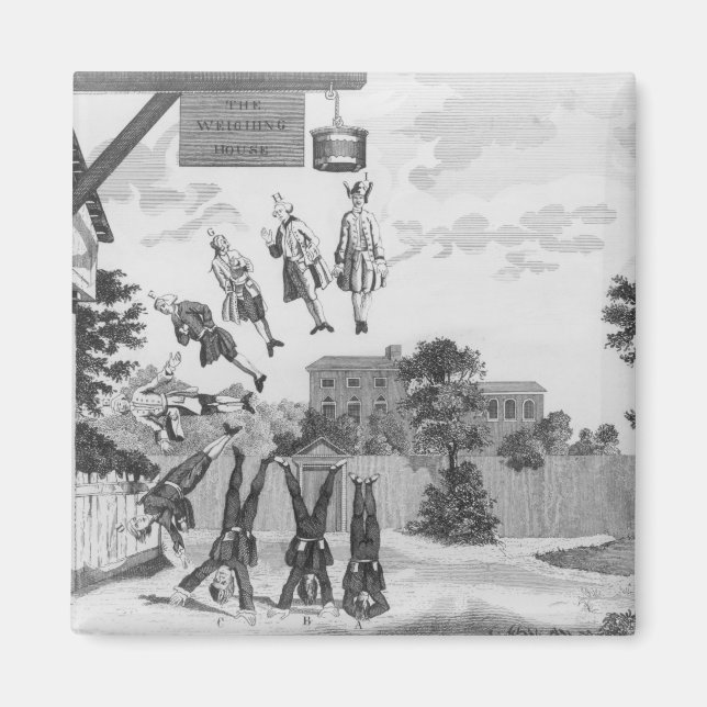 The Weighing House Magnet (Front)