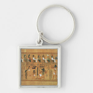 The Weighing of Heart against the Feather of Key Ring