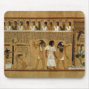 The Weighing of the Heart against Maat's Feather Mouse Pad