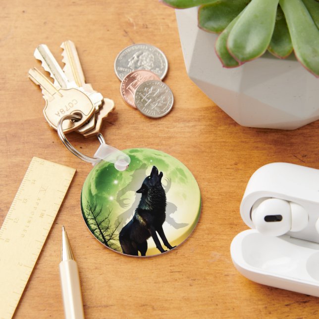 The Werewolf Howl Key Ring (Desk)