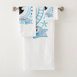 The West Coast California Surfing Bath Towel Set
