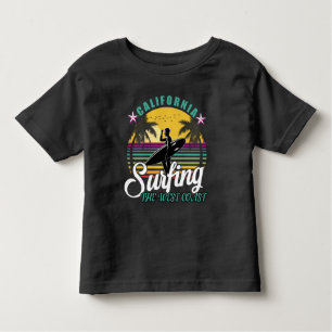 The West Coast - California Surfing Toddler T-shir Toddler T-Shirt