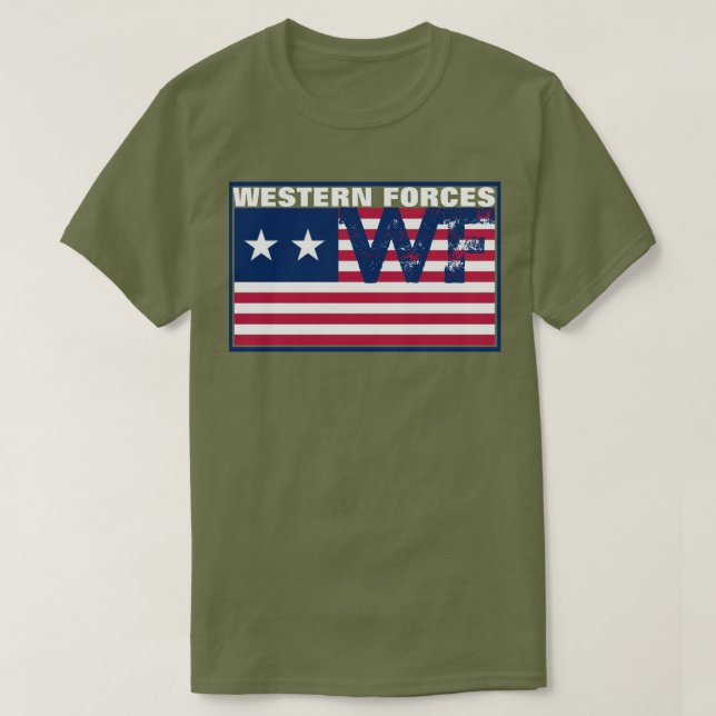 The Western Forces T-Shirt (Design Front)