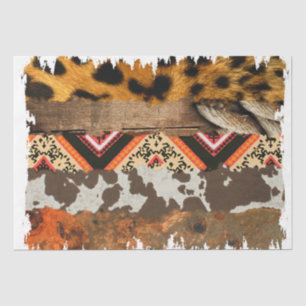 The Western Series Design 12 Tissue Paper