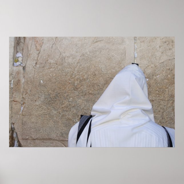 The Western Wall, Jerusalem Poster (Front)