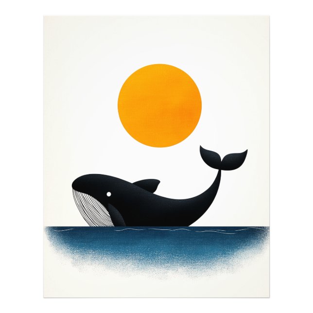 The Whale Photo Print (Front)