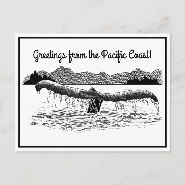 The Whale's Tail Postcard (Front)