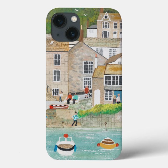 The Wharf at Mousehole Case-Mate iPhone Case (Back)
