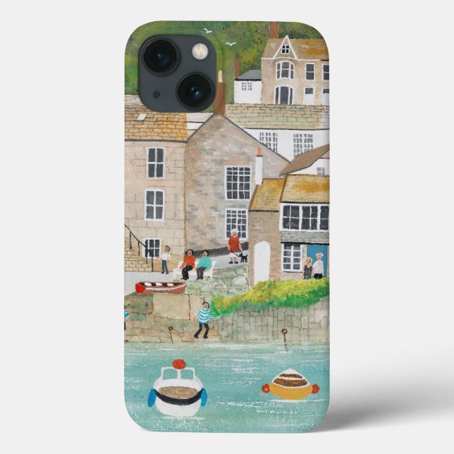 The Wharf at Mousehole Case-Mate iPhone Case (Back)