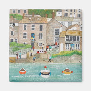 The Wharf at Mousehole Magnet