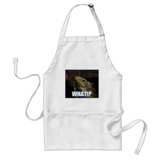 The What!? Iguana Standard Apron
