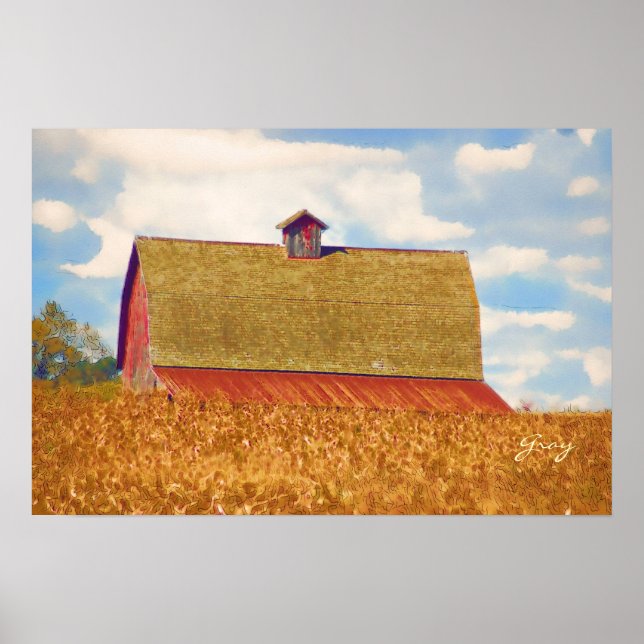 The Wheat Field Poster (Front)