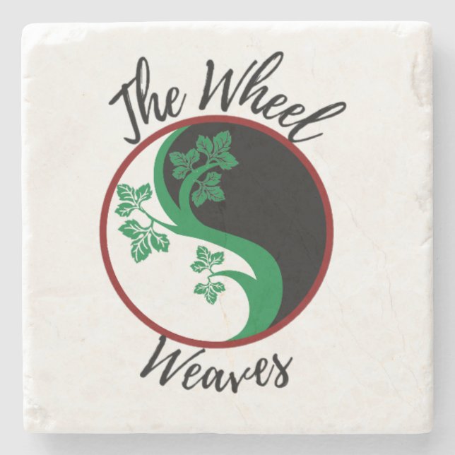 The Wheel Weaves Coasters (Front)