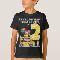The Wheels On The Bus 2nd Birthday 2 Yrs Old Famil
