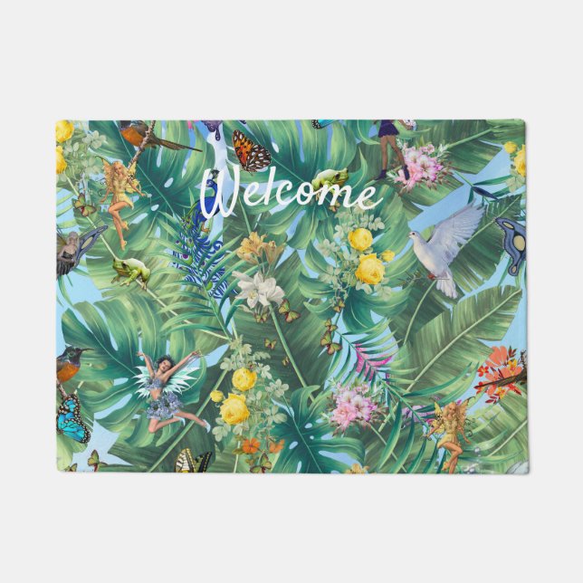 The Whimsical Fantasy World Doormat (Front)