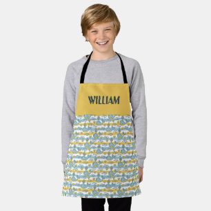 The Whimsical Whale Kids Apron