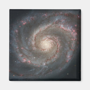 The Whirlpool Galaxy M51 & Companion in Space Magnet