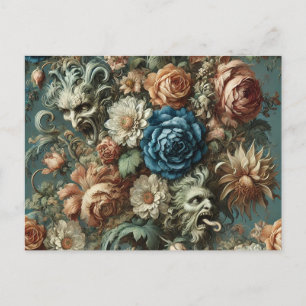 The Whisper that Sharpened the Knife – Gothic Holiday Postcard