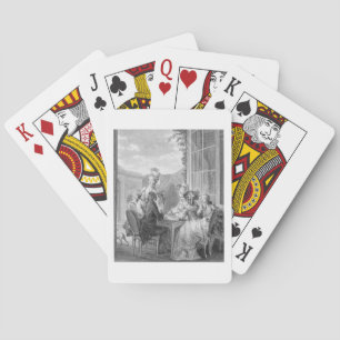 The Whist Party, 1783, engraved by Jean Dambrun (1 Playing Cards