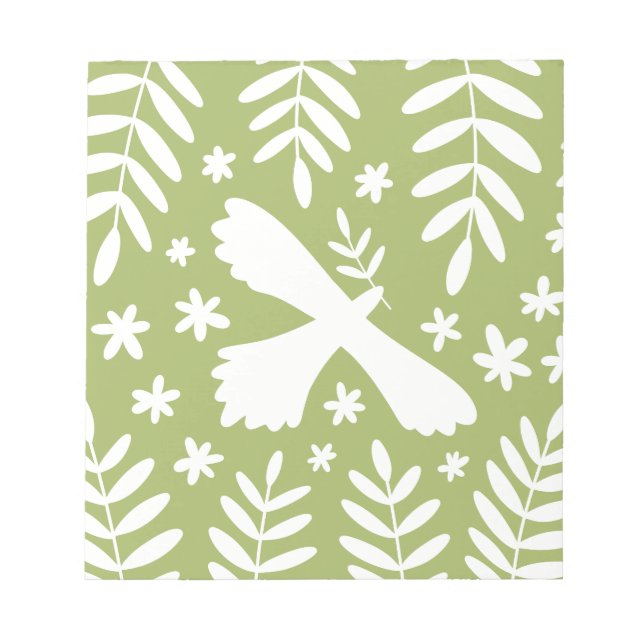 The White Bird Notepad (Front)