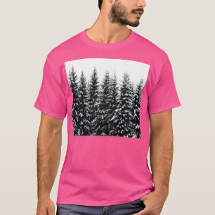 The White Bunch Misty Moody Foggy Milky Winter Wo T-Shirt