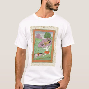 The White Demon carrying off the sleeping Rustam, T-Shirt