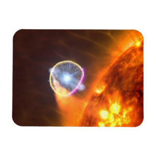 The White Dwarf Star In V407 Cygni Magnet