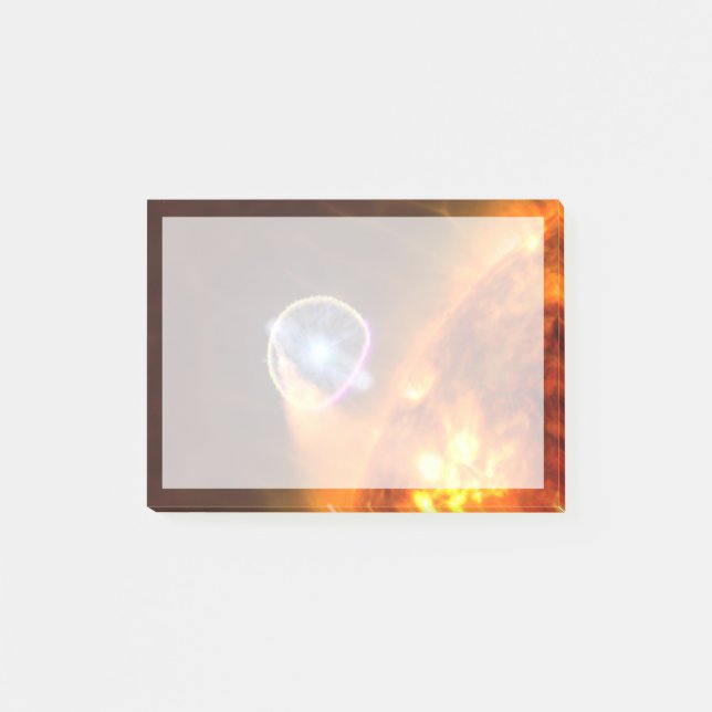 The White Dwarf Star In V407 Cygni Post-it Notes (Front)