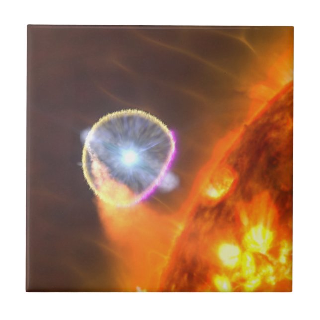 The White Dwarf Star In V407 Cygni Tile (Front)