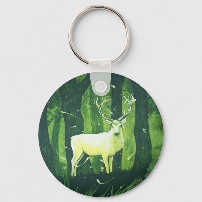 The White Hart Key Ring (Front)