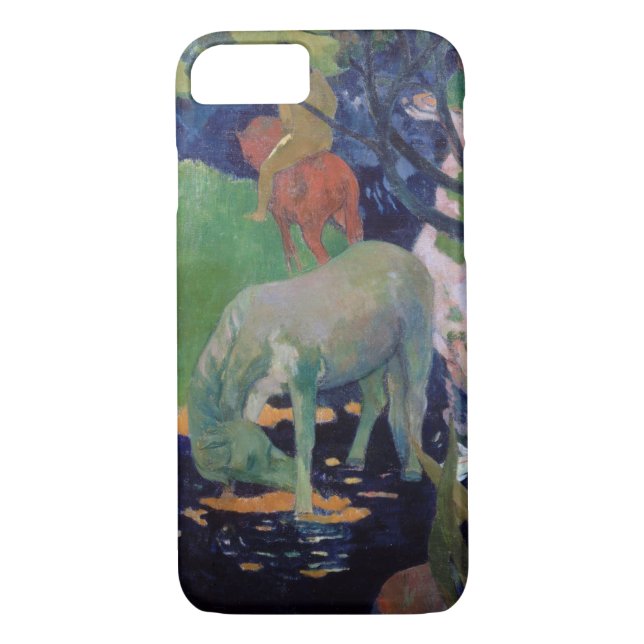 The White Horse, Gauguin Case-Mate iPhone Case (Back)
