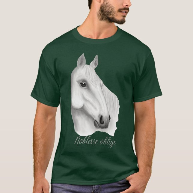The White Horse girl T-Shirt (Front)