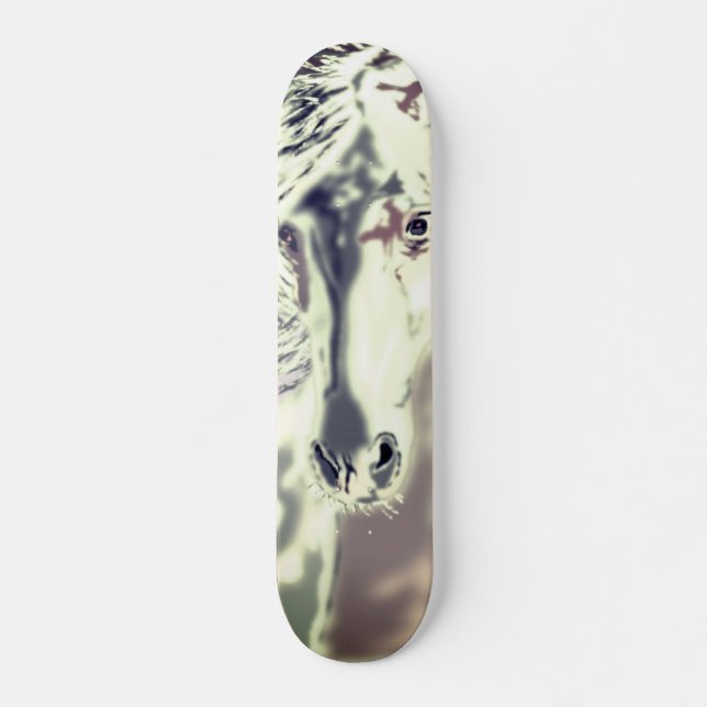 The White Horse - Skateboard (Front)