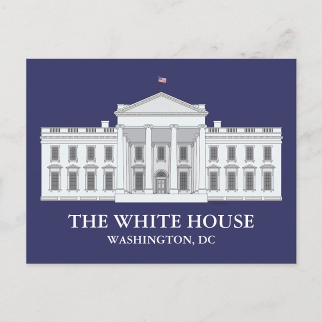The White House Blue Postcards (Front)