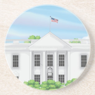 The White House Coaster
