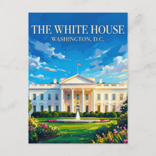 The White House District of Columbia Postcard